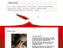 Tablet Screenshot of nessacarey.co.uk